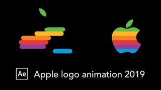 Apple logo animation from Apple Event 2019