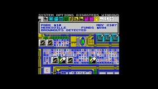 Sim City (1990) 128k AY music & Kempston Mouse version “Walkthrough“ + Review, ZX Spectrum