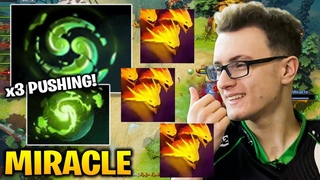 MIRACLE x2 Refresher SUPER FAST PUSHING Shadow Shaman