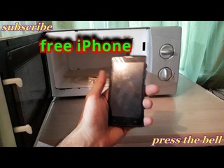 how to get a free iPhone from the microwave