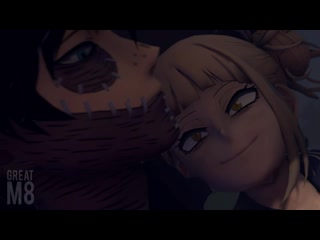 Toga himiko x bakugo femdom blowjob & sex | boku no hero academia ...