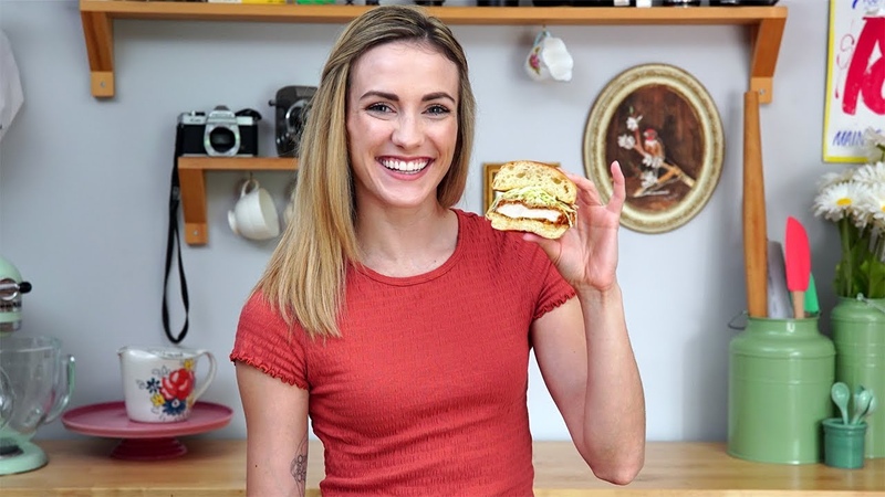 This Recipe Was TOO Juicy to Keep to Ourselves Chicken Katsu Burgers with Julie