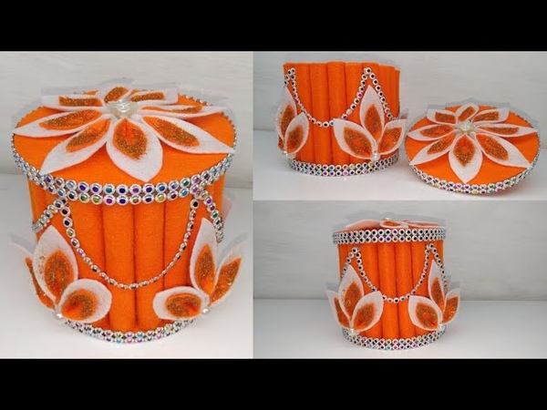 Ide kreatif dari flannel cara membuat tempat permen, , candy merak, , candy
