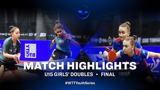 Anna Hursey/Matilde P. vs Iuliia P./Anastasiia I. | WTT Youth Star Contender Otocec (U15 GD Final)