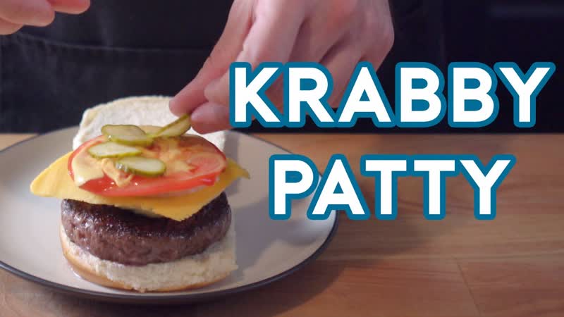 Binging with Babish: Krabby Patty from Spongebob