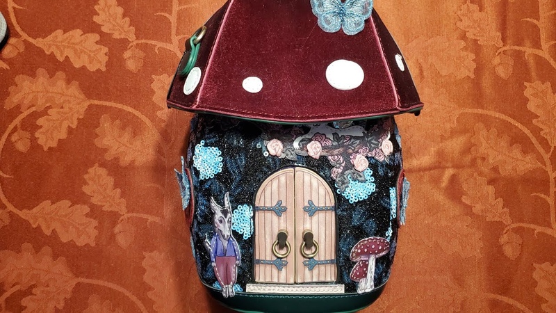 Vendula Londons Midsummer Nights Dream Toadstool Bag ( Limited Edition) CUTE, VINTAGE AND