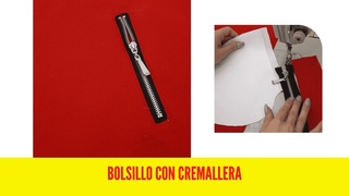 BOLSILLO CON CREMALLERA /Confeccin paso a paso/Hazlo como todo un experto/Tcnica segura.