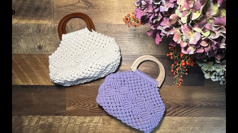 Step by Step DIY Macrame Handbag Tutorial Basic Knots