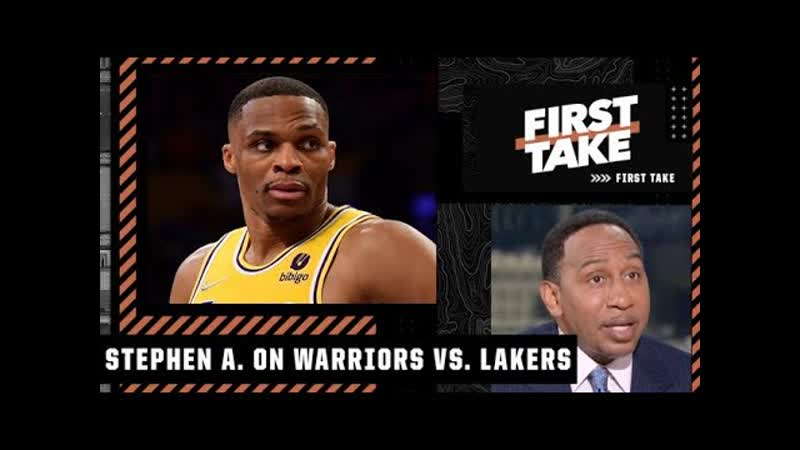 Stephen A. reacts to the Lakers loss to the Warriors: The Lakers have to play