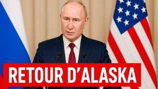 Discours CHOC Poutine fait le bilan : son retour dAlaska aprs la rencontre avec Trump