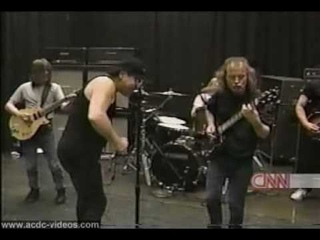 ACDC - Angus gives a guitar lesson
