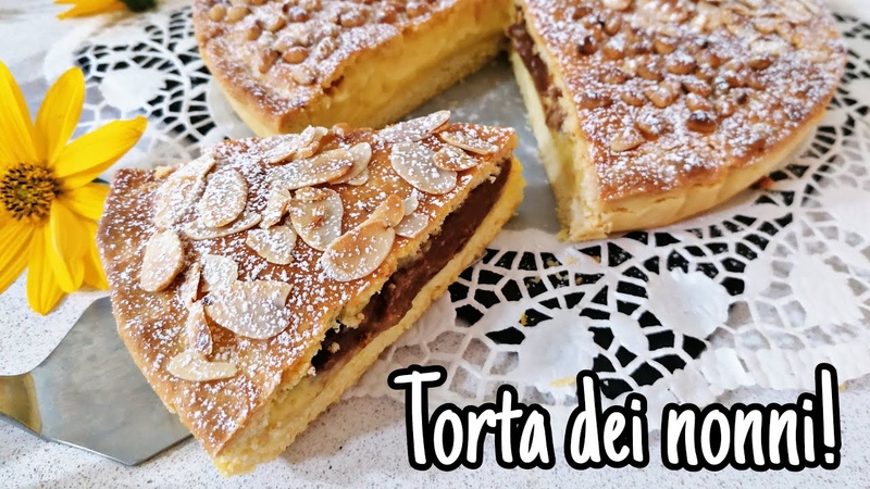 Torta dei nonni Crostata con doppia