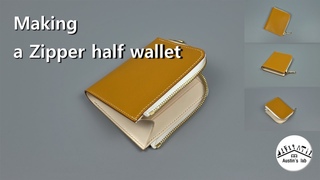 40. Zipper half wallet / Free Pattern (지퍼 반 지갑)