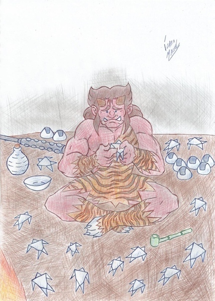Красный черт, который плакал. Добрая и печальная сказка о дружбе, ставшая классикой японской детской литературы. Пересказ с англоязычных текстов.Давным-давно высоко на горе жил красный чёрт.