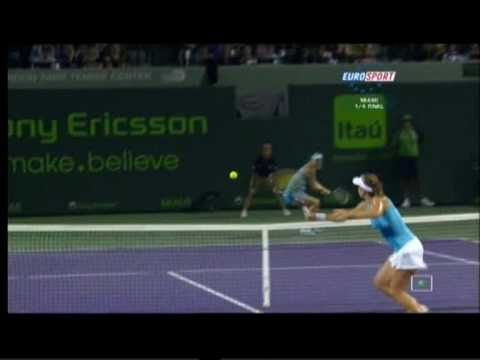 Maria Sharapova vs Alexandra Dulgheru Sony Ericsson Open