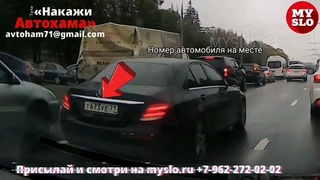 Как в фильме «Такси»: в Туле заметили «шпионский» Mercedes с номерами-перевертышами