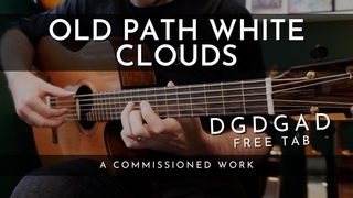 Old Path White Clouds - a commissioned work with Free TAB