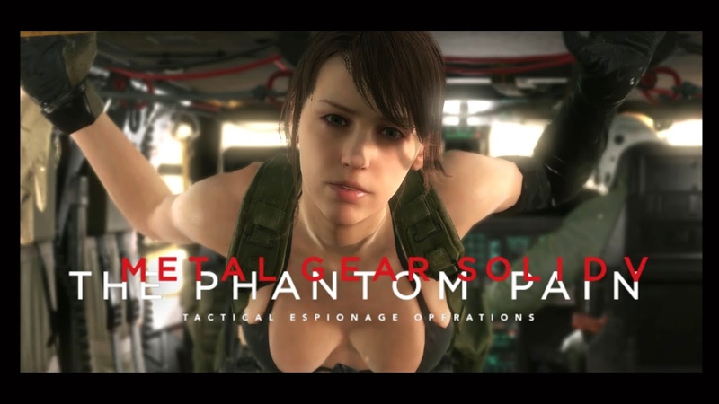 Metal Gear Solid V Quiet Scene
