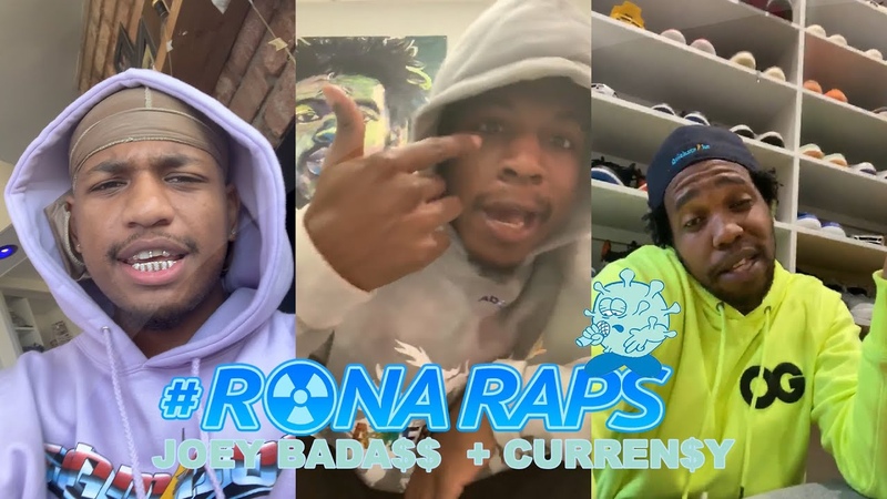 Joey Bada , Curren y, Guapdad 4000, Stay Home Cypher, Rona Raps,