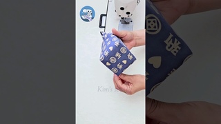DIY 패브릭 미니 바구니 가장 간단하게 만드는 법 /The simplest way to make a mini fabric basket/ Kim’s sewing