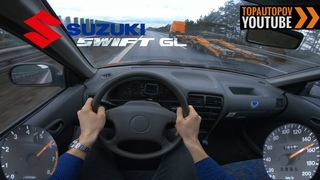 Suzuki Swift  (39kW) |33| 4K TEST DRIVE POV - ACCELERATION, EXHAUST SOUND & BRAKING  TopAutoPOV
