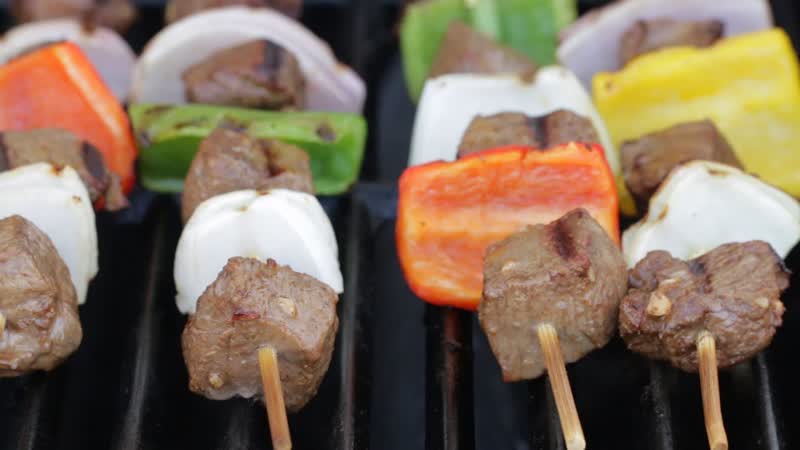 Beef Kebab with Garlic