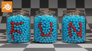 Blender Tutorial: Spelling With A Marble Simulation