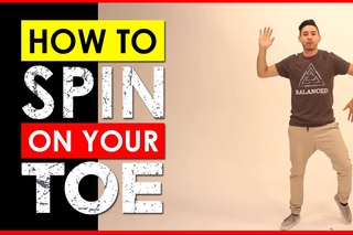 How To Spin On Your Toe Dance Tutorial | El Tiro Dubstep Popping Move