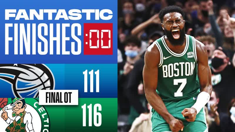 Final 0:59 WILD OT ENDING Celtics vs