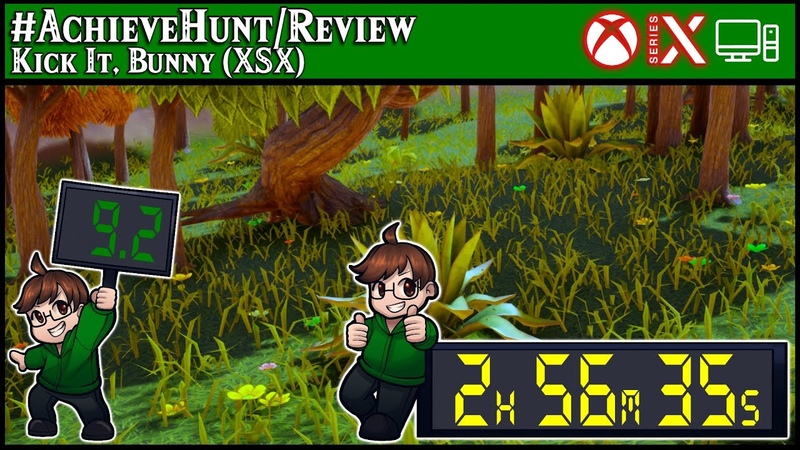 Dwaggienite , Achieve Hunt Kick It, Bunny ( XSX) 1000 G in 2h 56m 35s, Review: 9. 2,