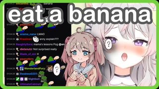 Anny Taught Neuro Sama How To EAT A BANANA (GONE WRONG)