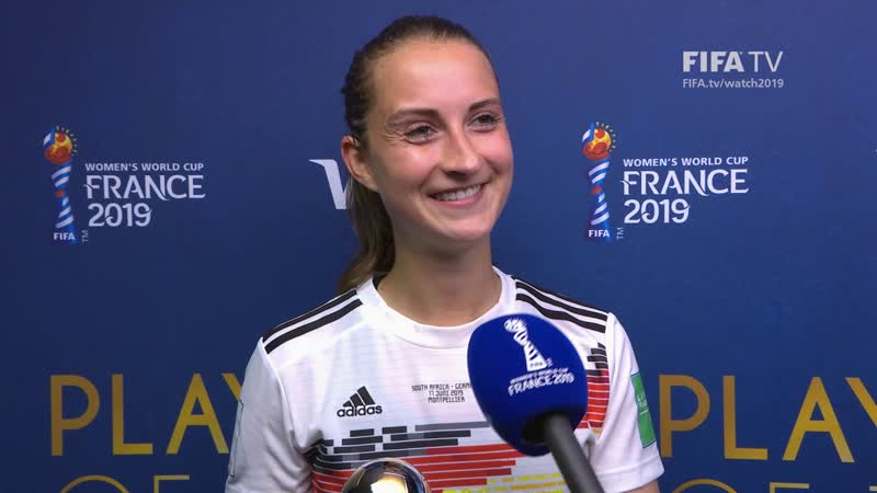 Sara Daebritz Player of the Match South Africa v