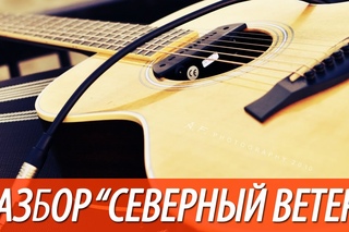 Разбор и аккорды песни северный ветер.