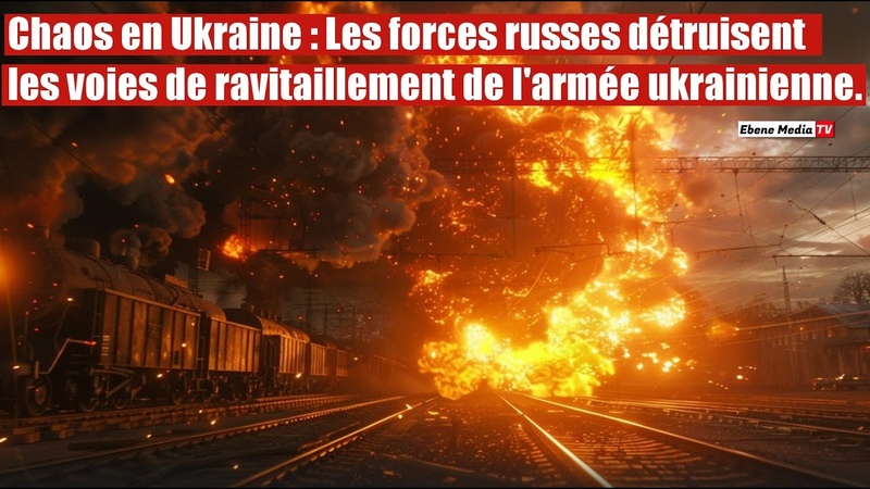 Larmée russe détruit toutes les voies ferrées des forces