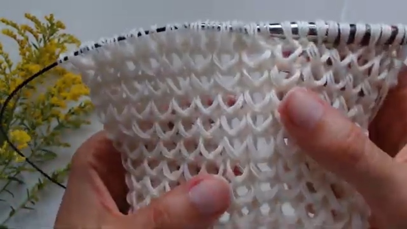 Супер узоры спицами 3 D, только ЛИЦЕВЫМИ и ИЗНАНОЧНЫМИ