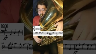 Tuba Excerpts | La Damnation de Faust: Hungarian March, Berlioz Part 1 #tuba #orchestra #excerpts