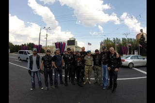 День города Донецка 2016 . Мотопробег из Луганска и назад по прифронтовым городам ЛНР и ДНР