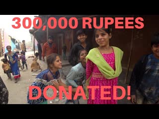 Foreigner Gives 3 Lakhs to Pakistani Refugees In Delhi!!!