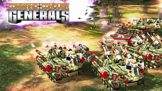 China Overlord 1 vs 2 USA Paladin (ELITE ARMY Mod) C&C Generals Zero Hour