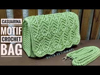 Crochet || Casuarina Crochet Bag || subtitles available