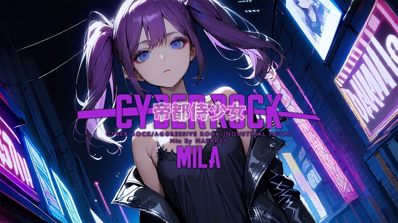 Cyber Rock, Aggressive, Industrial Metal Mix( SAMURAI GIRL