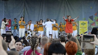 Bloco Clandestino - Samba festval Moscow 2018 - FIFA
