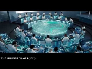 The Hunger Games 2012 Flat Earth Dome Scene