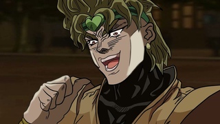 KONO DIO DA, but Dio from 3 part.